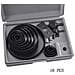 Kit Sega A Tazza In Acciaio Al Carbonio 16 Pezzi - Set Di Punte Per Taglio Legno - Foto miniatura 1