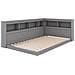 Daybed Con Vani Laterali, Prese Usb E Design Lineare Moderno - Foto miniatura 2
