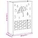 Supporto per Ombrellone Rosa 28 x 12 x 41 cm Acciaio - Foto miniatura 9