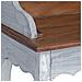 Scrivania con cassetto Marrone e bianco 80 x 40 x 92 cm - Foto miniatura 7