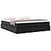 Letto con contenitore e materasso Nero 180 x 200 cm - Foto miniatura 3