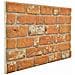 Pannelli da parete 10 pcs Mattone 100 x 50 cm Schiuma EPS - Foto miniatura 3