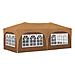 Tenda per feste a pop-up 575 x 288 x 245 cm Beige - Foto miniatura 8