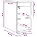 Armadio Bagno In-between Rovere Sonoma 30 x 44,5 x 50 cm - Foto miniatura 7