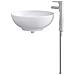 Lavabo da bagno Cromato 44 x 44 x 16 cm Metallo - Foto miniatura 5