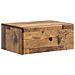 Mobiletto da notte a muro Legno antico 49 x 34,5 x 20 cm - Foto miniatura 1