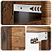 Mobiletto da notte a muro Legno antico 49 x 34,5 x 20 cm - Foto miniatura 7