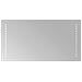 Specchio da bagno LED Trasparente 30 x 60 cm vetro temperato - Foto miniatura 1