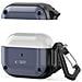 Custodia Con Moschettone Per Apple Airpods Pro 1 / 2 - Blu - Foto miniatura 2