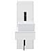 Set di mobili per il bagno 2 pz Bianco 33 x 34,5 x 100 cm - Foto miniatura 10
