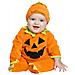 Costume Baby Pumpkin Cotton Cotton Taglia 0-6 mesi - Foto miniatura 1