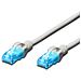 CAVO PATCH CAT. 5e U / UTP CCA 0,25 mt, GRIGIO - Foto miniatura 2