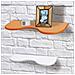 Set Quattro Mensole Ondulari 76 Centimetri Blu - Foto miniatura 2