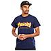 T-shirt Flame Logo Blu Scuro (xl, Blu Scuro) - Foto miniatura 1