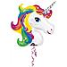 Amscan - Palloncino Alluminio Gigante Unicorno Arcobaleno - Foto miniatura 1