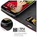 Custodia Compatibile Con Lg G2 Mini In Rosso Mela - Coperchio Protettiva Con Chiusura Magnetica, Funzione Stand E Tasca Per Le Carte - Foto miniatura 6