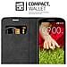 Custodia Compatibile Con Lg G2 Mini In Rosso Mela - Coperchio Protettiva Con Chiusura Magnetica, Funzione Stand E Tasca Per Le Carte - Foto miniatura 9