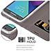 Custodia Compatibile Con Samsung Galaxy J7 2017 (us Version) In Grigio Chiaro Marrone - Coperchio Protettiva Con Chiusura Magnetica, Funzione Stand E Tasca Per Le Carte - Foto miniatura 6