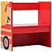 Set e Tavolo Sedie per Bambini 3pz Design Camion Pompieri Legno - Foto miniatura 7