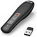 Hama 00139915 Puntatore Wireless Rf Nero (hama X-pointer Wireless Laser Presenter, 2.4ghz, Usb Receiver, 12m Range, Volu - Foto miniatura 3