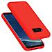 Custodia Compatibile Con Samsung Galaxy S8 In Liquid Rosso - Coperchio Protettivo In Silicone Tpu Flessibile - Foto miniatura 4