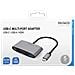 Adattatore Da Usb-c A Hdmi / Usb A, 4k 60hz, Usb-c Pd 3.0 100w, Bianco - Foto miniatura 6