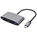 Adattatore Da Usb-c A Hdmi / Usb A, 4k 60hz, Usb-c Pd 3.0 100w, Bianco - Foto miniatura 4