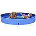 Piscina per Cani Pieghevole Blu 200x30 cm in PVC - Foto miniatura 2