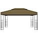 Gazebo con Luci LED a Stringa 3x4 m Grigio Talpa - Foto miniatura 2