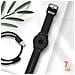 Smartwatch Quadrante Rotondo Cinturino In Silicone Nero - Foto miniatura 3