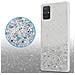 Custodia Compatibile Con Samsung Galaxy A71 4g In Trasparente Con Glitter - Coperchio Protettivo In Silicone Tpu Flessibile Con Glitter Scintillanti - Foto miniatura 4