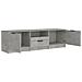 Mobile Per Tv Grigio Cemento 140x35x40cm Legno Multistrato - Foto miniatura 5
