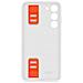 Cover Samsung S23 Plus Silicone Cinturino Originale Silicone Grip Case Bianca - Foto miniatura 5