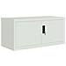 Armadio Classificatore Grigio Chiaro 90x40x40 Cm In Acciaio - Foto miniatura 2