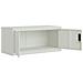Armadio Classificatore Grigio Chiaro 90x40x40 Cm In Acciaio - Foto miniatura 6