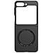 Cover Magsafe Per Samsung Galaxy Z Flip5 Rigida Design Sottile Nera - Foto miniatura 1