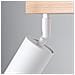 Lampada A Soffitto Verdo 2 Bianco Sl. 1286 - Moderno Lampade Da Soffitto Legno Bianco 17.5x46x30 Cm - Foto miniatura 4