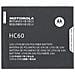 Ricambio Batteria Litio Originale Hc60 Bulk Per Moto C Plus - Foto miniatura 2