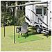 Tappeto Da Tenda Verde Chiaro 250x250 Cm Hdpe - Foto miniatura 3