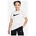 T-Shirt Youth Swoosh Cw6941-100 Bambino Taglia M Colore Bianco - Foto miniatura 1