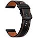 Cinturino Orologio In Pelle Per Huawei Gt3 Black 22 Mm - Foto miniatura 1