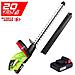 Tagliasiepi Elettrico a Batteria Litio 20V Sega Tagliabordi Decespugliatore - Foto miniatura 5