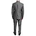 Abito Slim Fit Nero Con Ape In Cristallo Elasticizzato - It48 - M - Foto miniatura 5
