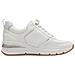 Leisure Trainers White Silver Sneakers Sintetico E Tessile Scarpe Donna Bianco Eu 38, 1-23721-42 171 - Foto miniatura 3