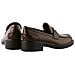 Lauren Loafers Mocassino Pelle Scarpe Donna Marrone Eu 36, 8-101803 2900 - Foto miniatura 3