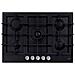 Piano Cottura PGPP75140CS a Gas 5 Fuochi Gas Colore Nero - Foto miniatura 1