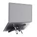 Macy Supporto per laptop pieghevole in alluminio - Foto miniatura 4