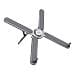 Macy Supporto per laptop pieghevole in alluminio - Foto miniatura 10