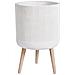 Vaso Per Piante Rialzato Maclura 35 Cm Beige Chiaro - Foto miniatura 2
