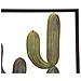 Decorazione In Metallo 3d Cactus 4 - Verde - Metallo - 50x1,3x50 Cm - Foto miniatura 5